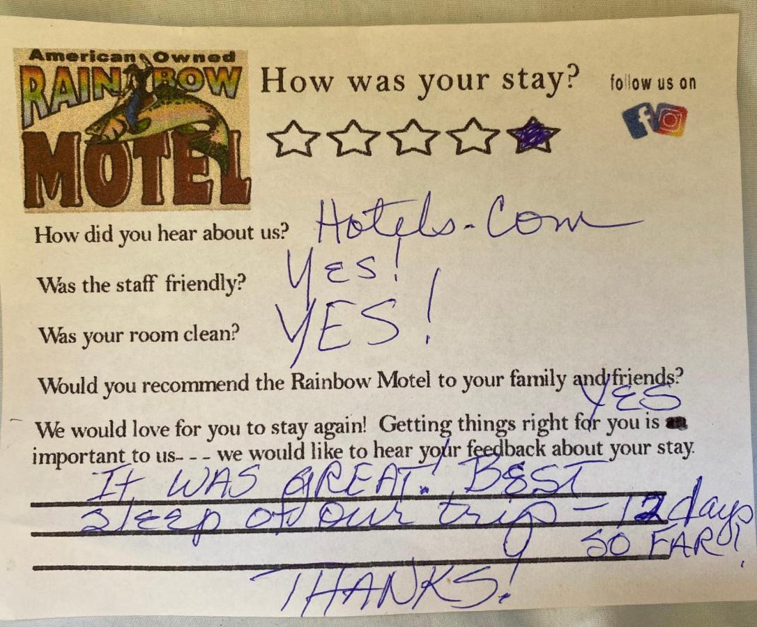 Rainbow Motel ザーモポリス エクステリア 写真